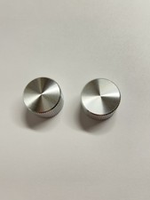Set of 2 pcs 0.25 inch 1/4 bore Potentiometer Knob Control Knob Solid Aluminum