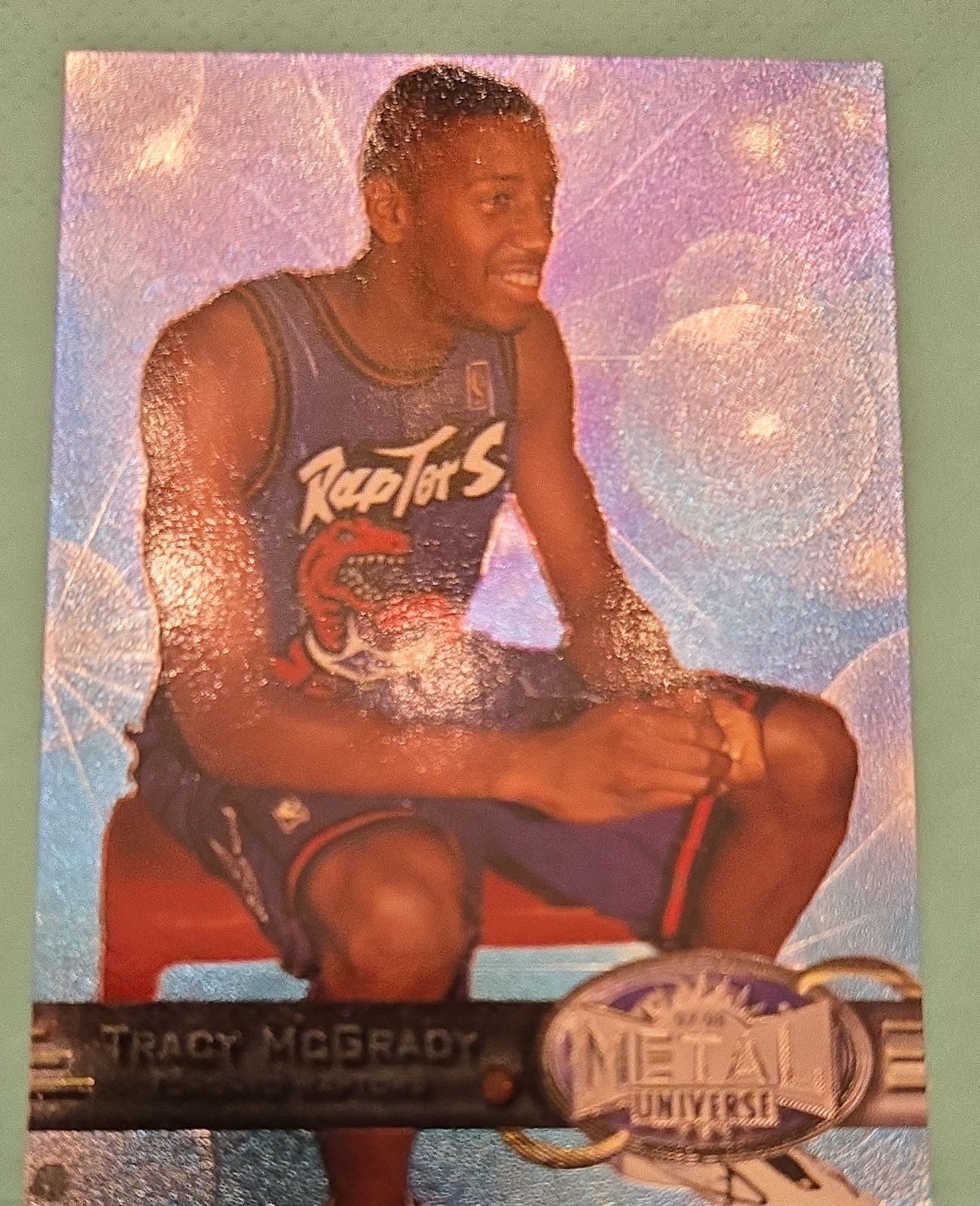 1997-98 Skybox Metal Universe - Tracy McGrady #42 (RC)