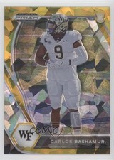 2021 Panini Prizm Draft Picks Gold Ice Carlos Basham Jr Boogie #139 0q0m