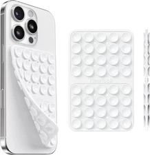 Klearlook Silicone Suction Cup Phone Case Mount Double Sided, Silicon Stick