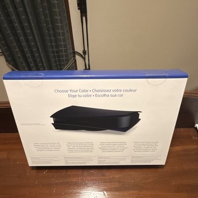 NEW Sony PlayStation 5 Console Cover Midnight Black CFI-ZCA1 CFI