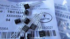 BC183A CDIL Transistor NPN Bipolar 30V 0.1A 350/1W TO-92 10pcs SHIPS NOW USA