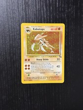 1999 Pokemon Kabutops Fossil Holo 9/62 on eBay