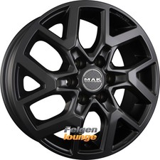 4x MAK GRAVEL Matt Black 7,5x17 ET30 6x114,3 Alufelgen 17 Zoll