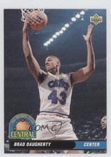 1992-93 Upper Deck International Spanish Brad Daugherty #40 2t8