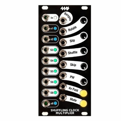 4ms SCM Plus Shuffling Clock Multiplikator Modul