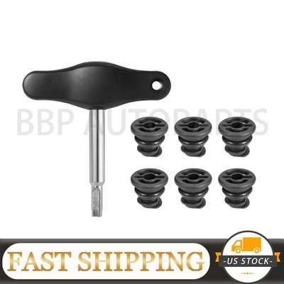 6 x Oil Drain Plug 06L103801 with Remover Tool for A3 VW Golf Volkswagen 