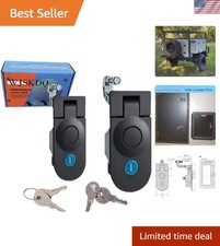 2Piece Sealed Compression Latch Flush Mount Trigger Latch Powder Coated Zinc ...