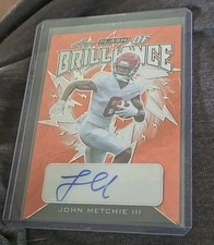 2022 Leaf Flash of Brilliance John Metchie III autograph auto 3/4 ALABAMA 