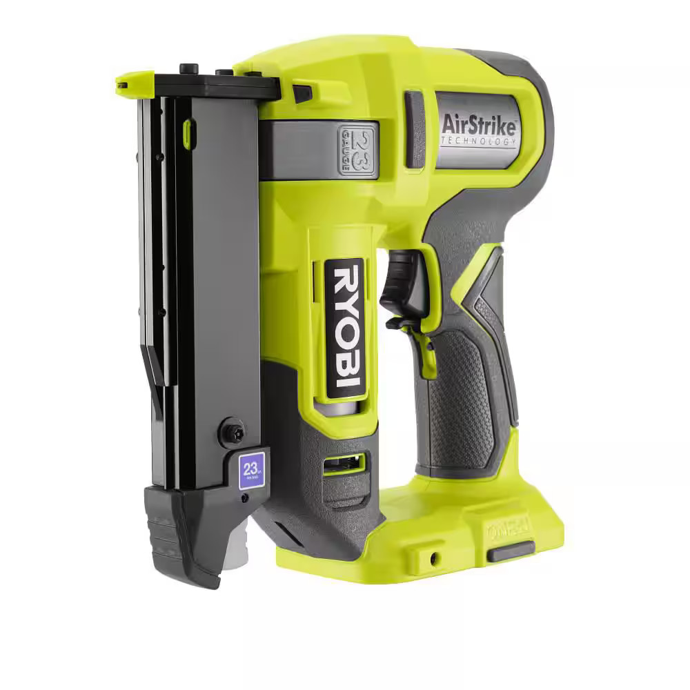 RYOBI ONE+ 18V Cordless Airstrike 23-Gauge Pin Nailer (Tool Only