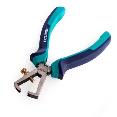 Eclipse Ende Draht Abisolierzangen 15.2cm 160mm Verstellbar Dia 2.0mm & 1.6mm2