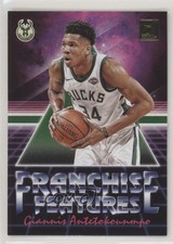 2018 Panini Donruss Franchise Features Green Flood Giannis Antetokounmpo #17 uk2