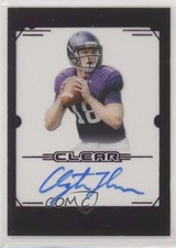 2019 Leaf Trinity Clear Auto Clayton Thorson #CA-CT1 Auto 0c6