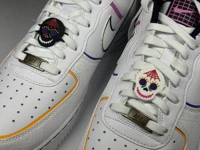 Nike Air Force 1 Low Day of the Dead Shoe Sneaker Charm / Dubrae