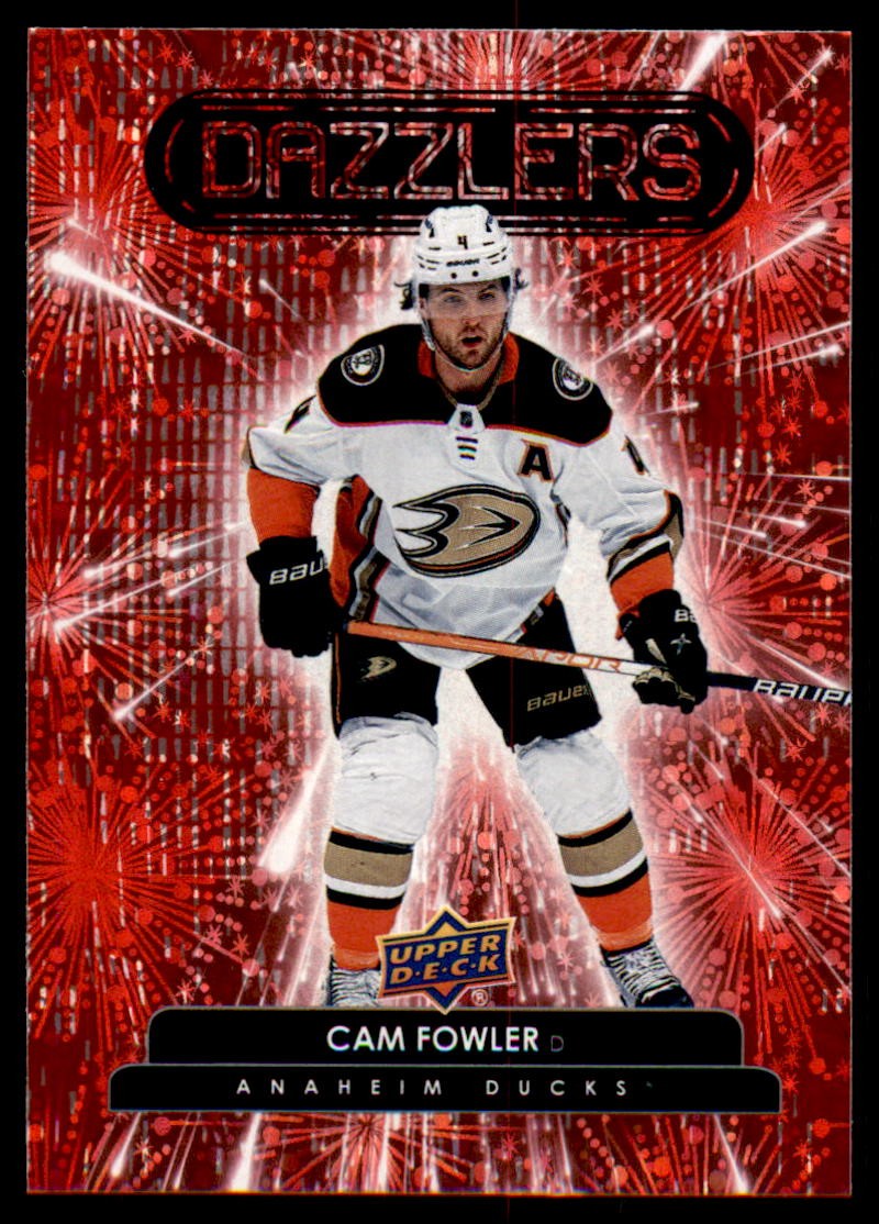 2022-23 Upper Deck #DZ-23 Cam Fowler Dazzlers Red