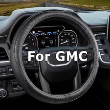 Car Steering Wheel Cover for GMC for Sierra Acadia Enyon Yukon, Aut... Fast Ship