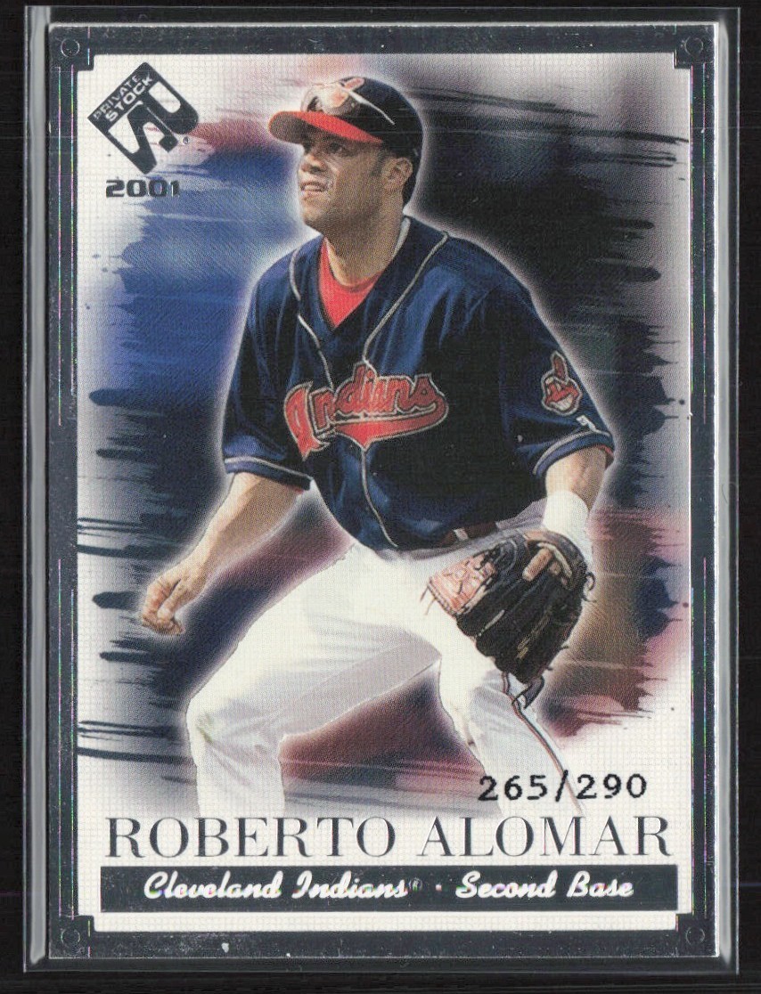 Roberto Alomar 2001 Pacific Private Stock Silver Portraits /290 #33