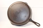 LODGE  No. 8 Skillet 3 Notch (1940-45) Raised Makers Mark "S"