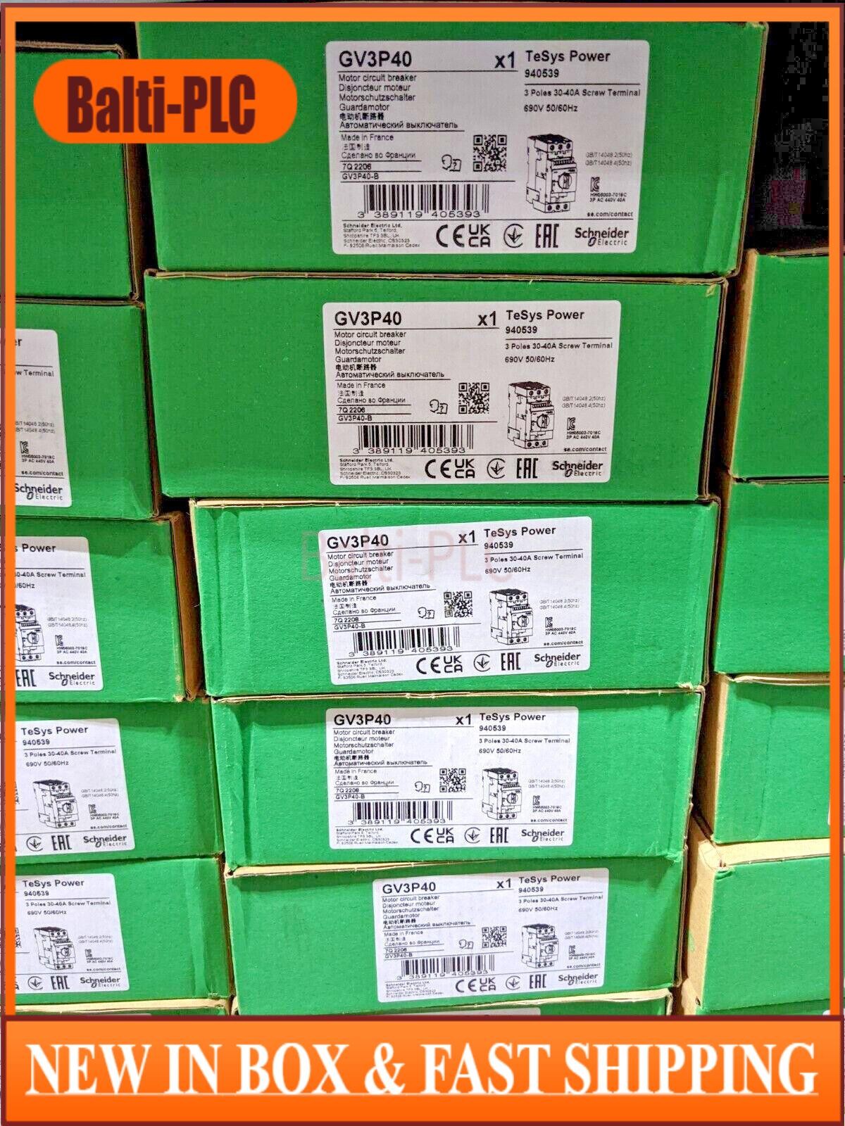 Schneider Electric TeSys Deca Circuit Breaker 30 to 40A GV3P40