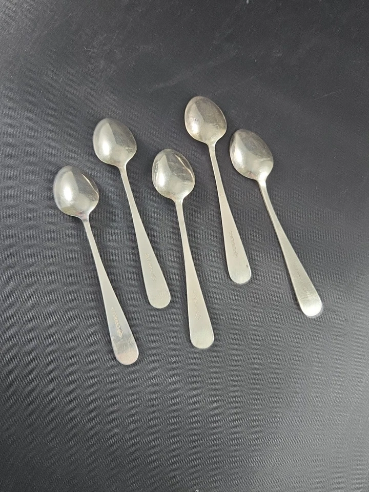 Vintage & Rare CPO (Japan) Demitasse Spoons, Set of 5 (Silver 950) - Image 4 of 4