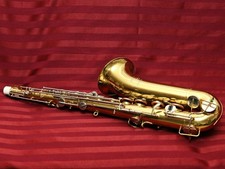Vintage 1960s Buescher Aristocrat Tenor Saxophone with Original Case