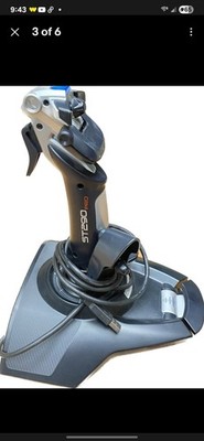 Saitek ST290 Pro 5 Button Joystick & Throttle Flight Stick Simulator #saitek