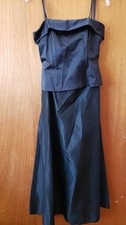 Black 2 Piece PROM WEDDING PARTY BANQUET DRESS Size 10 Women's Clothes clothing