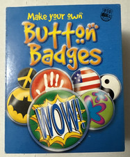 M2 Make Your Own Button Badges WOW Big Fun Kits: Button Making Crafting Kit