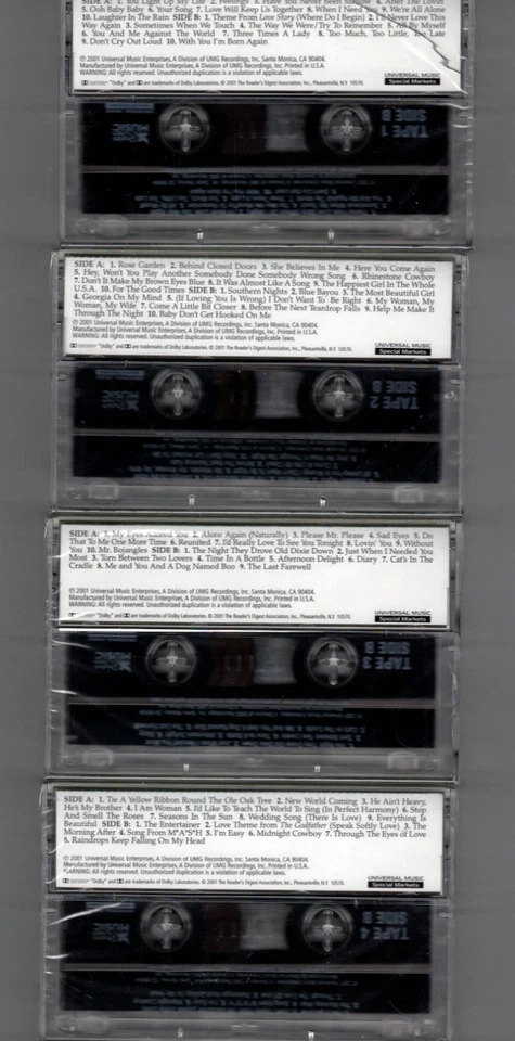 You Light Up My Life - Gentle Memories of The '70s (4) Cassette Set SEE NOTE - Image 3 of 4