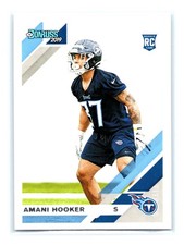 2019 Panini Donruss Football #290 Amani Hooker Rookie RC Tennessee Titans