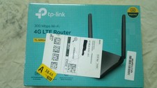 TP-LINK TL-MR6400 300Mbps 4G LTE Wi-Fi Router - Nero ancora sigillato 