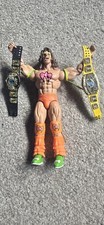Wwe Elite Ultimate Warrior Figure 2 Belts Wrestlemania Vi Custom Belt