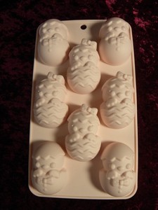 Easter Egg Boy Girl Chicks Silicone Chocolate / Candy / Soap Mold Spring Festive