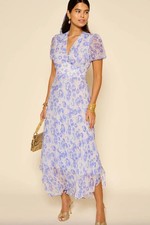 RIXO Corrine Midi Dress