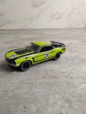 Greenlight Diecast 1969 Ford Mustang Boss 302 Muscle Car Garage 1/64 Scale Car