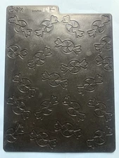 Sizzix 6x8 Double-Sided Texture Plates (Candies/Snowman)