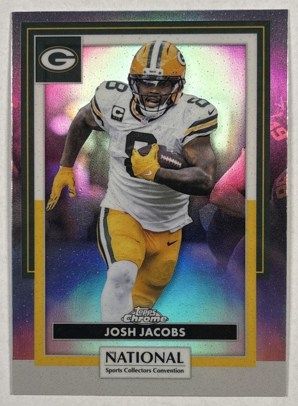 2026 Topps NSCC Collection Josh Jacobs #NFL-03 NFL