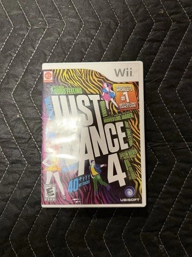 Just Dance 4 Nintendo Wii Game With Case