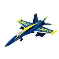 Simulation Fighter Navy Blue Angels F/A-18 Hornet Fighter Jet Die Cast Model