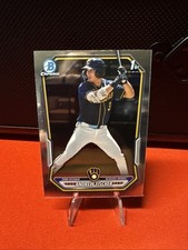 Andrew Fischer 2026 Bowman Baseball BCP-149 1st Bowman Chrome Brewers