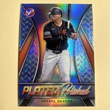 2025 Topps Pristine Rafael Devers Plated and Polished Insert #PP-13 Giants
