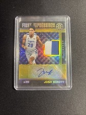 2022 Chronicles Illusions Josh Minott Rpa /25 2 Color Patch
