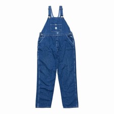Vintage Pointer Brand Overalls Men s 42 L-L Blue Denim Work Wear Made In USA