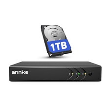 ANNKE 8 Channel 3K Lite Security Digital Video Recorder with 1TB Hard Drive, ...