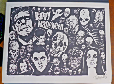 TIM ARMSTRONG HAPPY HALLOWEEN PRINT SEE DESCRIPTION # 26/150