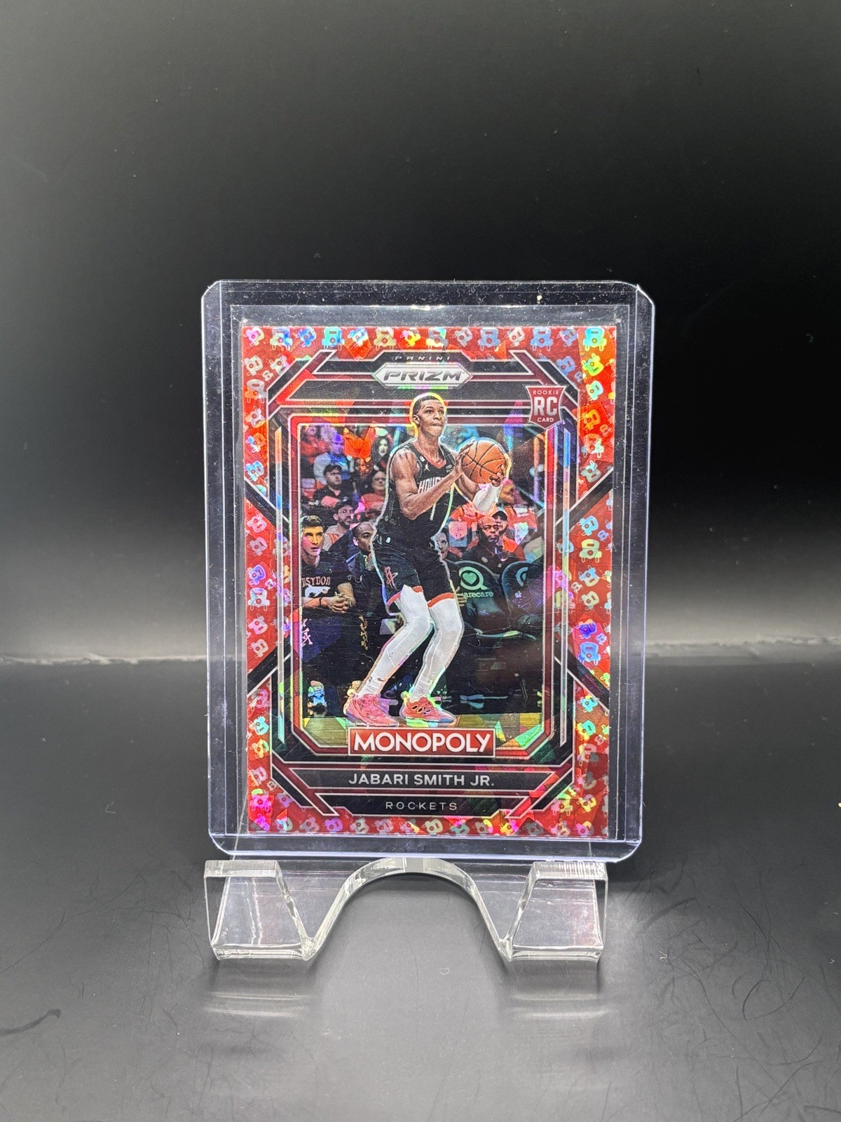 2022-23 Panini Prizm Monopoly - Jabari Smith Jr. #32 Free Parking Prizm (RC)