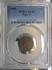 1886 Indian Head Cent - PCGS VF30 - Type 1 - C10