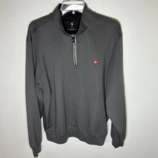 Fairway & Greene FG Tech XL 1/4 Zip Performance Pullover Belvedere GC MI Logo