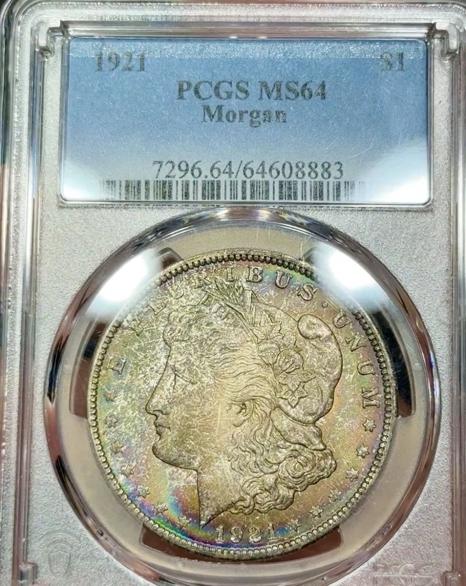 MS 64 Graded 1921 Year Morgan US Dollars (1878-1921) for sale | eBay