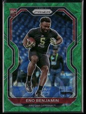 2020 Panini Prizm #324 Eno Benjamin Prizm Green Scope #/75
